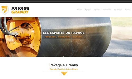 pavage granby